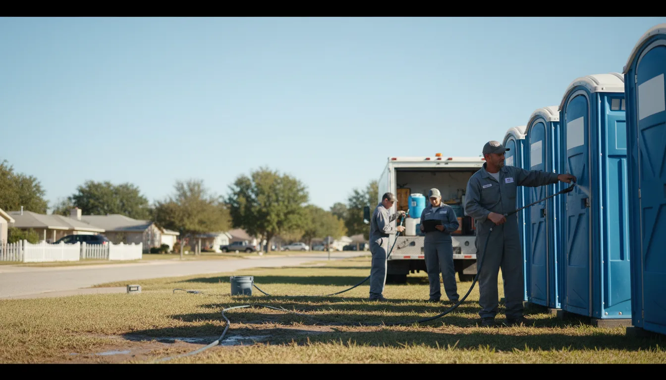 Long-Term Portable Toilet Rental in Gallant, AL near me
